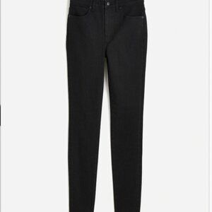 Madewell black 9” high riser skinny skinny